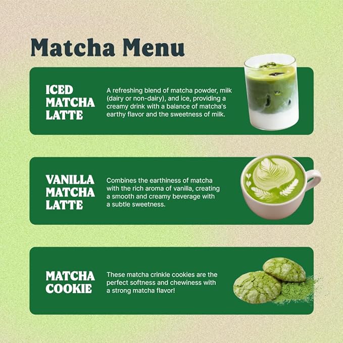 GRIN MOOD Matcha Organic Green Tea Powder - Decaffeinated Green Tea, Authentic Korean Matcha, Halal (1.06oz, Ceremonial Grade)