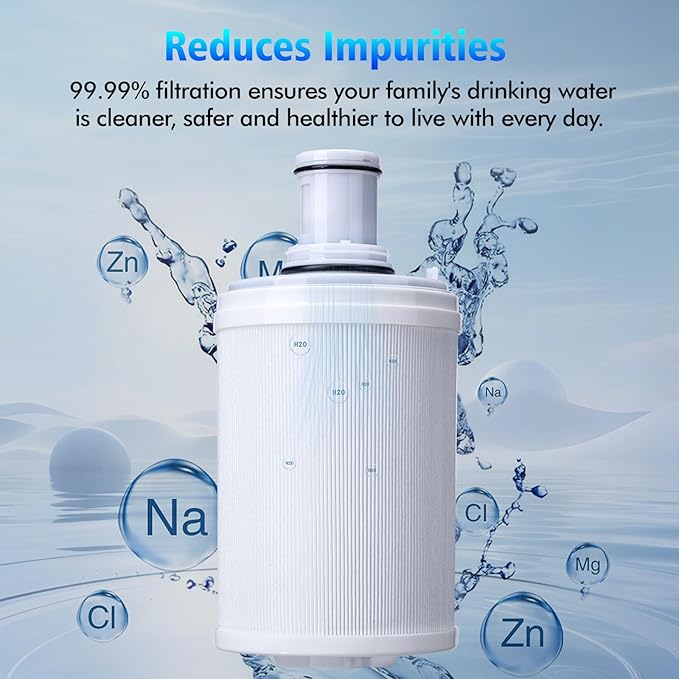 100186 Original Water Filter Replacement Cartridge Compatible with Amway Espring,Cartridge PP Cotton 3-in-1 Filter, Improving Water Purity