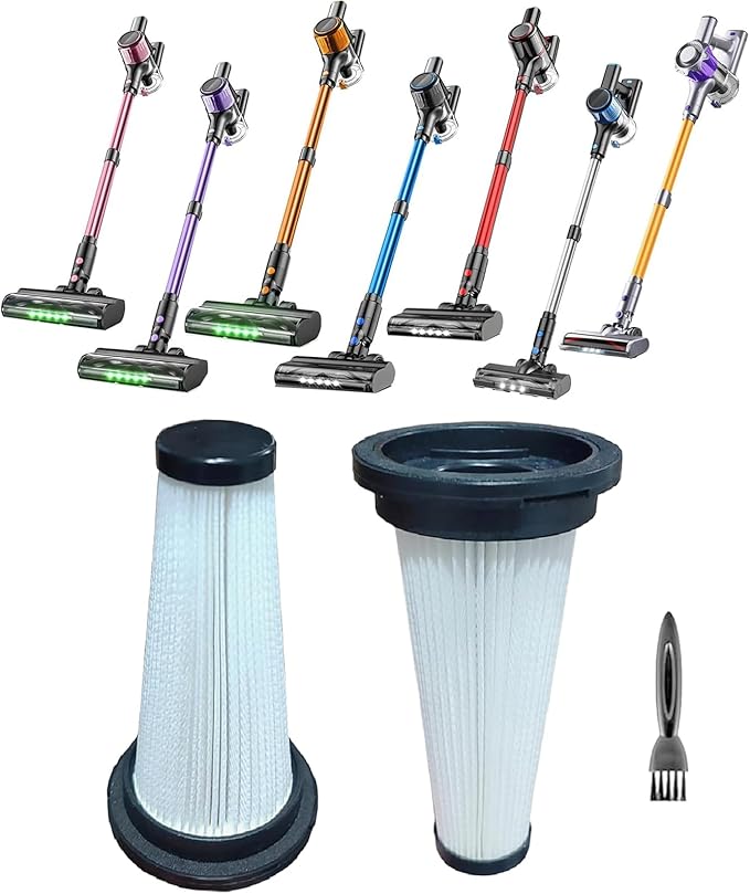 4Pack Hepa Filters Replacement Compatible with OUYFHK A27/A27R/A27D Handheld Vacuum. Washable Filters Works with MBYULO Cordless Vacuum Cleaner