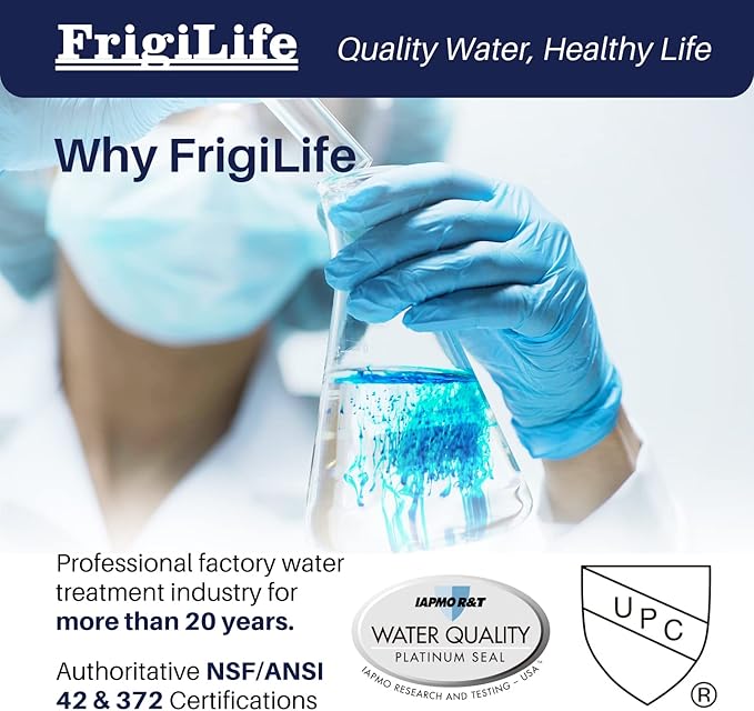 Refrigerator Water Filter Compatible with Frigidaire EPTWFU01, EWF02, Pure Source Ultra II, 2PACK