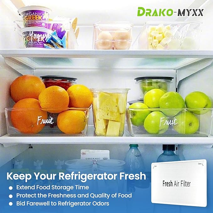 2026 Upgraded ADQ75493301 Refrigerator Air Filter Cover Replacement, Fresh Air Filter Cover, Compatible with LG Refrigerator Models, Replacement LRMVS3006S, LRMDS3006S, LRMVC2306S, LRMDC2306D