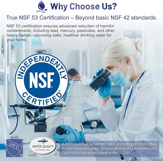 Water Filter Replacement for W10295370A, EDR1RXD1, Filter 1, W10295370, P4RFWB, P8RFWB2L, 46-9930, 46-9081 (3 Packs)