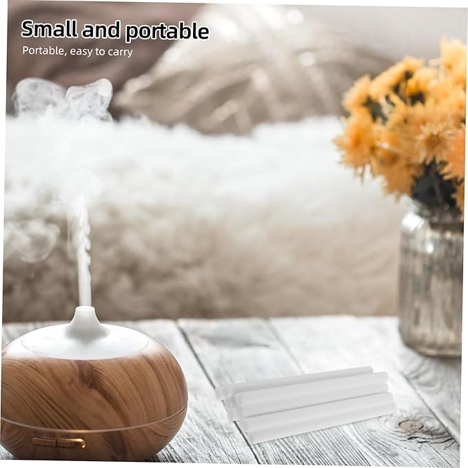 20pcs Humidifier Cotton Sticks Diffuser Cotton Wicks Replacement Cotton Filter Sticks Absorbent Cotton Swab Filter for Humidifier