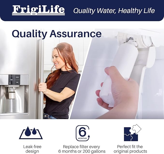 9690 & ADQ36006101 Replacement for LG LT700P, LT700PC, Kenmore Elite 46-9690, ADQ36006102, HDX FML-3, CLCH106, LFX28968ST, LFXS29626S, RWF1052, RWF1200A, Refrigerator Water Filter, 3PACK