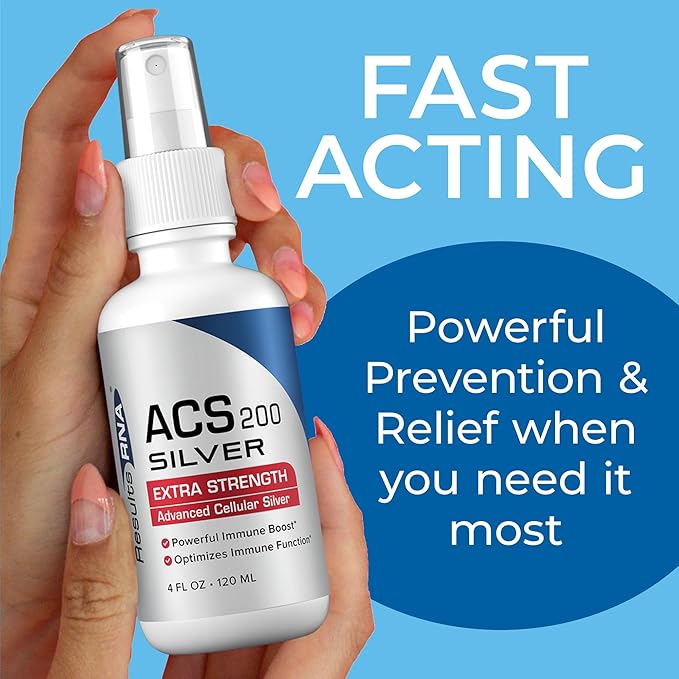 Results RNA - ACS 200 Silver Extra Strength Immune System Support – Advanced Cellular Colloidal Silver Supercharges Your Immune System. Recommended by Doctors Worldwide ( 2 oz )