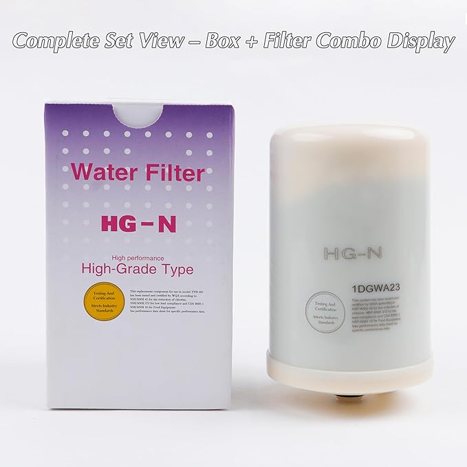 HG-N Type Water Filter Cartridge – FOR SD501 SERIES | High-Grade Filtration | 1 Pack