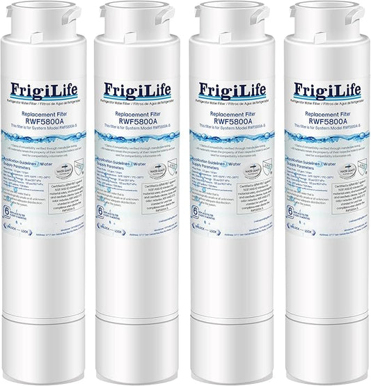 Refrigerator Water Filter Compatible with Frigidaire EPTWFU01, EWF02, Pure Source Ultra II, 4PACK