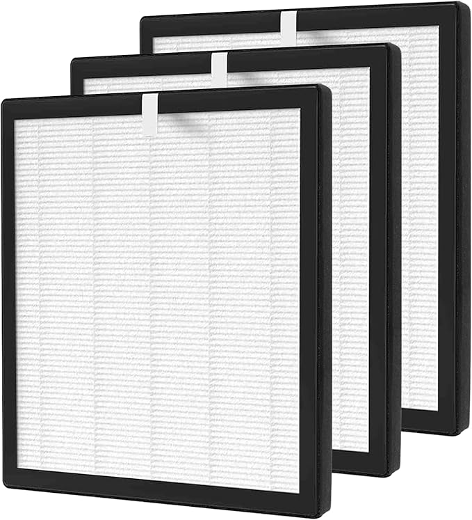 TZ-K2 Air Purifier Replacement Filter Compatible with ToLife TZ-K2 Air Cleaner Purifier-3 Pack