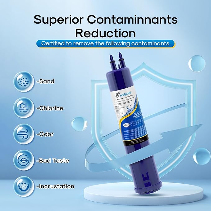 Replacement for 4396841, EDR3RXD1, Everydrop® Filter 3, 4396710, Kenmore® 9083, 9030, 46-9083, 46-9030, Refrigerator Water Filter, 4PACK