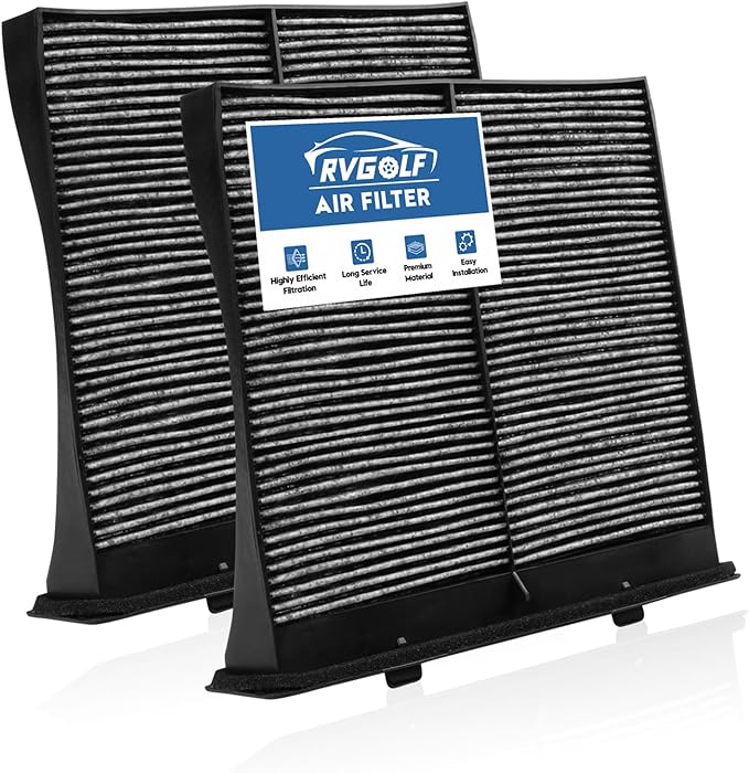 2-Pcs Cabin Air Filter for Crosstrek 2016-2017, Forester 2009-2018, Impreza 2008-2016, WRX 2012-2021, XV Crosstrek 2013-2015 Car Replacement for CF10930 Essential Automotive Accessories