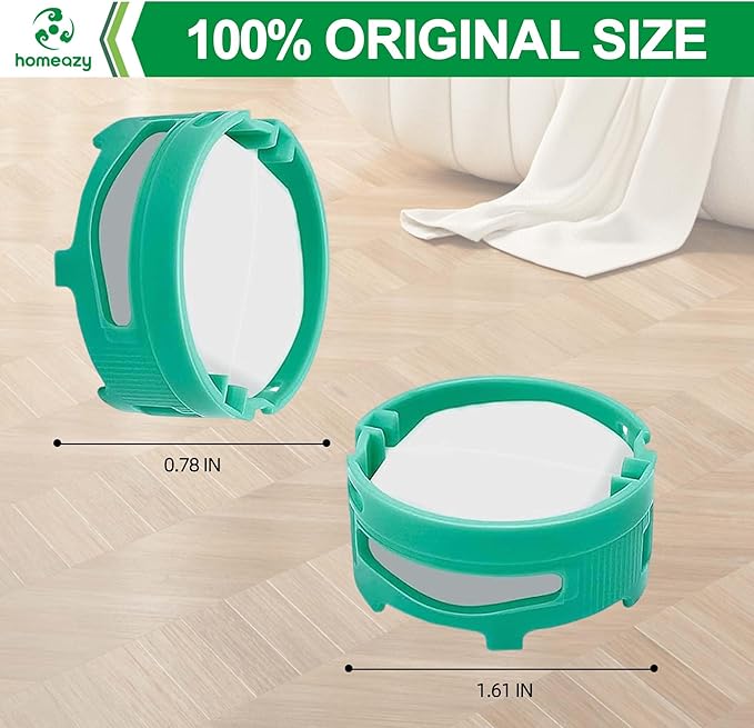 6 Pack Odor Neutralizer Cartridge Replacement for Shark ZU102 LA702 UZ565H AZ3002 AZ4002 AZ3000 HZ3000 HZ3002 IZ862H IZ562H Upright Vacuum and HP152 HP301 HP302 Air Purifier, Part# 1541FC3000, Cologne