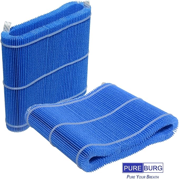 PUREBURG Replacement Wick Filter Compatible with BLUEAIR DH3i 2-in-1 Purify + Humidify Humidifier & Air Purifier, 2-Pack