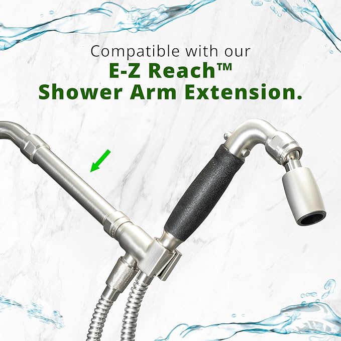 High Sierra® Solid Metal Handheld Shower Head, Lead-Free, with Built-In Trickle Valve. Shower Hose and Holder Not Included. Low Flow 1.8 GPM. Oil Rubbed Bronze