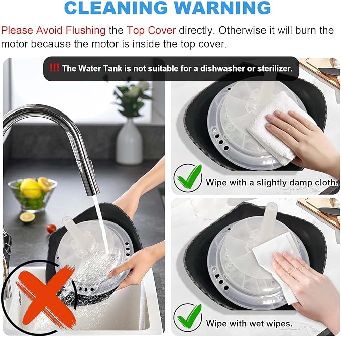 Water-Based Purifier Air Washer, Air Revitalizer & Freshener, Air Fresher with 7 LED Color Changing Light for Rooms (Blue)