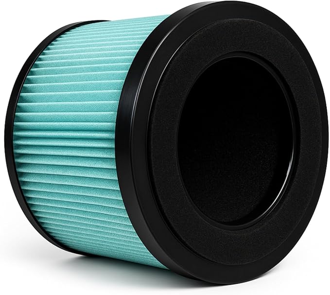 Nispira P40 Premium True HEPA Filter Replacement Compatible with KOIOS P40 Air Purifier | Removes Smoke, VOCs, Odor | 2 Pack