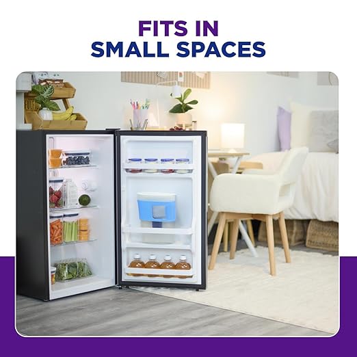 PUR Water Filter Pitcher Slim Design 8 Cup Capacity with 1 Filter, Dishwasher Safe, Faster Filtration, Water Purifier for Cleaner, Great Tasting Water, Ideal for Compact Space, Dorm Room, Tangerine