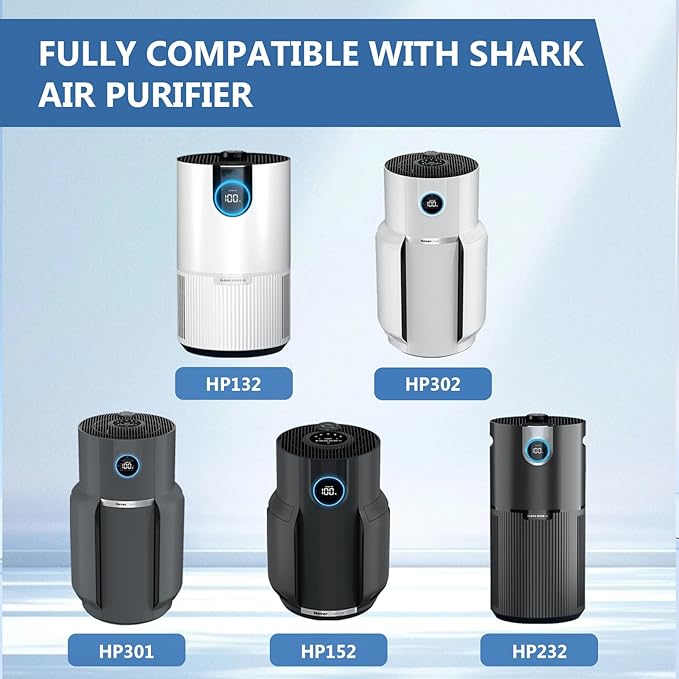 14 Packs Mixed Odor Neutralizer Cartridges Replacement Compatible with Shark AZ3000 AZ3002 HZ3000 HZ3002 IZ862H IZ562H ZD550 ZU102 Upright Vacuum, HP152 HP301 HP302 Air Purifier, Part# 1541FC3000