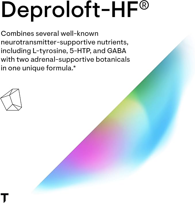 THORNE - Emotion Balance Support (Formerly Deproloft-HF) - Botanical Supplement for Positivity and Stress Management* - 120 Capsules