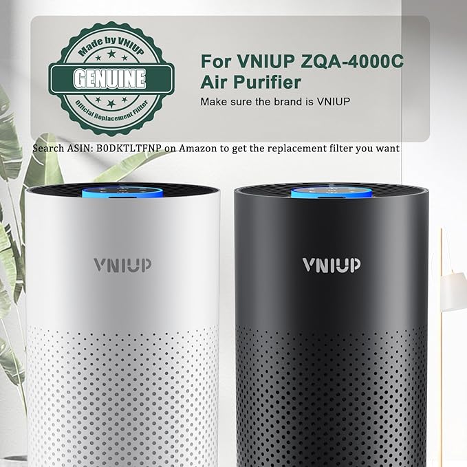 𝐍𝐞𝐰𝐞𝐬𝐭 Air Purifiers for Home Bedroom up to 800 ft², VNIUP H14 HEPA Room Air Purifiers for Bedroom with Fragrance Function, with Sleep Mode& Light Mode Air Cleaner for Pet Dander Odor Dust Smoke
