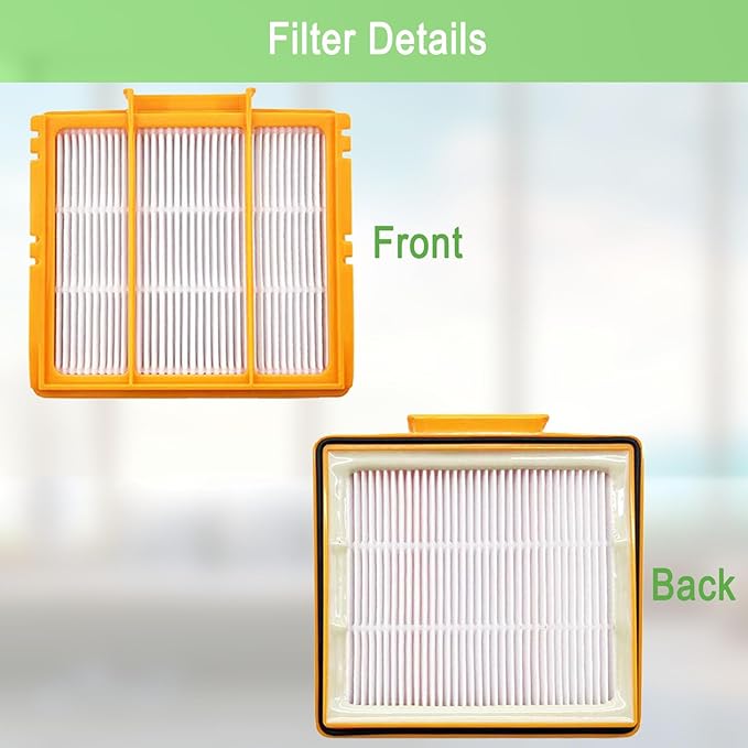 RV2610WA Replacement Parts Compatible with Shark RRV2610WA AV2610WA RV2620WD AV2620WD RV2610WD RV2610WD RV2610WFUS RV2410WD AI Ultra 2- in-1 Robot Vacuum, 4 Mop Pads, 3 Filters, 6 Side Brush