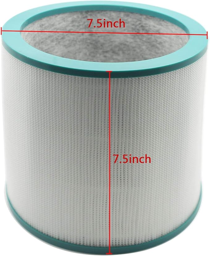 EZ SPARES Vacuum Parts Replacement,Compatible with Dyson,Pure Cool Link Tower Purifier TP00 TP02 TP03,AM11,Pure Fresh Air Purifier Cleaner Hepa Dual-Layer Filter Automatically Parts,# 968126-03