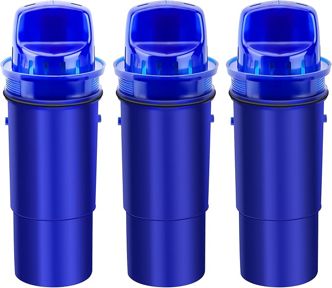 Water Filter Replacement Compatible with PUR Pitcher and Dispenser CRF950Z, CRF-950Z, PPF900Z, PPF951K, 4-in-1 Filter System, Effectively Reducing Lead, PFOA, and PFOS, Pack of 3, By DESENRUIS