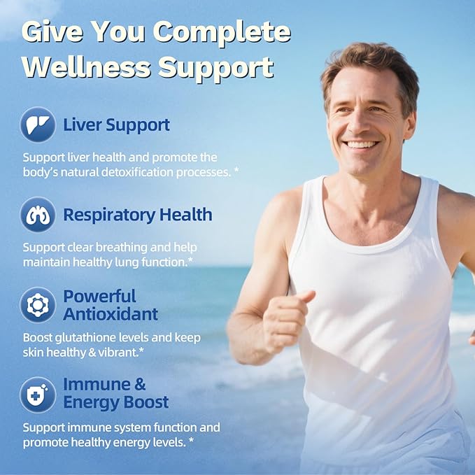 Liposomal NAC Supplement N-Acetylcysteine -700mg for Lung Health & Immune, Liver Support & Antioxidants* 9-in-1 Freeform N-Acetyl-L-Cysteine Drops w/Milk Thistle, L-Theanine, Beet Root, Vegan-2oz