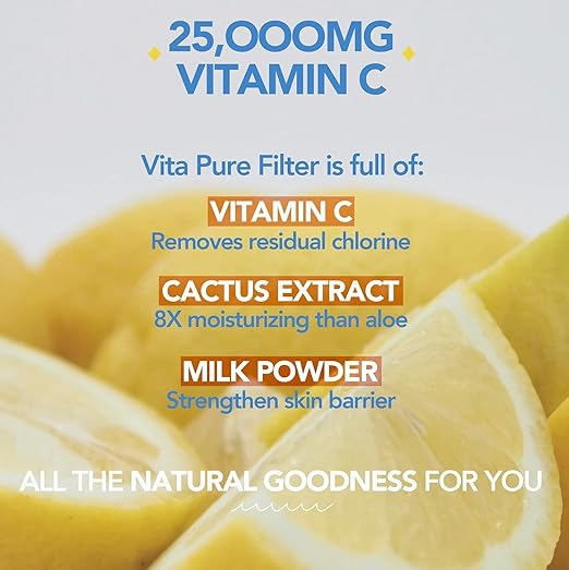 Bodyluv Vita Pure Filter for Vita Puresome Shower Head, Vitamin Filter only (Baby Powder)