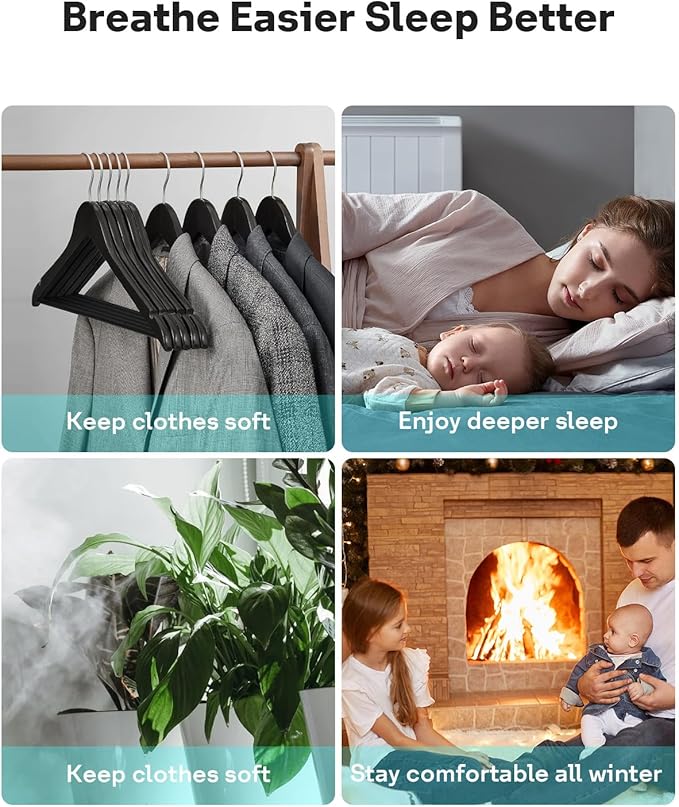 Leemone AP-H400 Replacement Filter Compatible with Homedics 2-in-1 Cool Mist Humidifier & Air Purifier, Wick Filter, Deliver Pure Water Humidification, Absorb Water Minerals,1 Pack