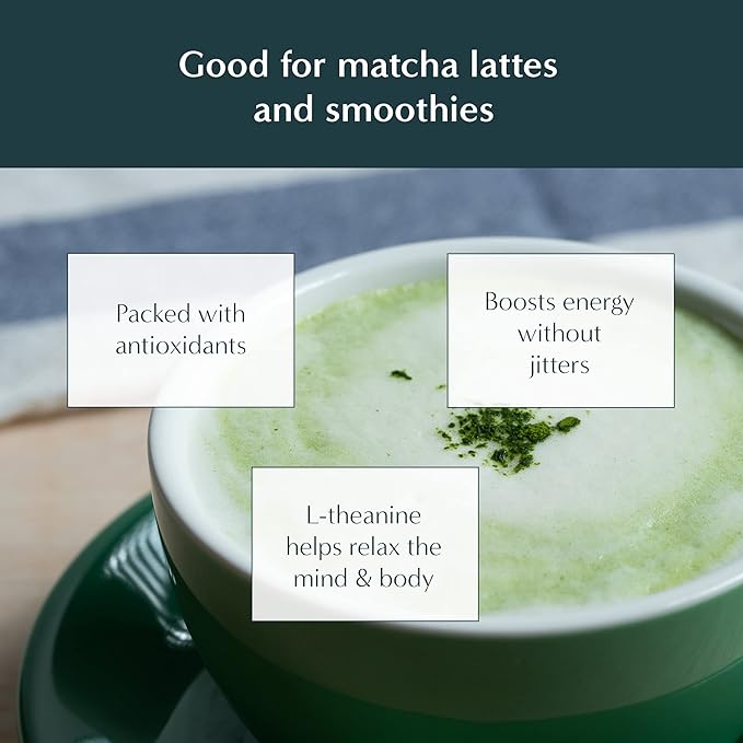 Naoki Matcha Organic All Purpose Blend - Authentic Japanese Culinary Grade Matcha Green Tea Powder from Japan (100g / 3.5oz)