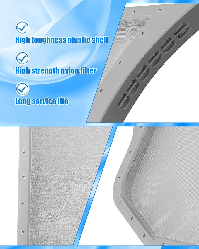 W11758174 Dryer Lint Filter Fit for Maytag MED5630HW2 DY12229000CY PS11755878 AP5805320 YIED5900HW0 YIED5900HW1 YIED5900HW2 and More, Dryer Lint Filter Trap Screen Replace W11758174 p5313133