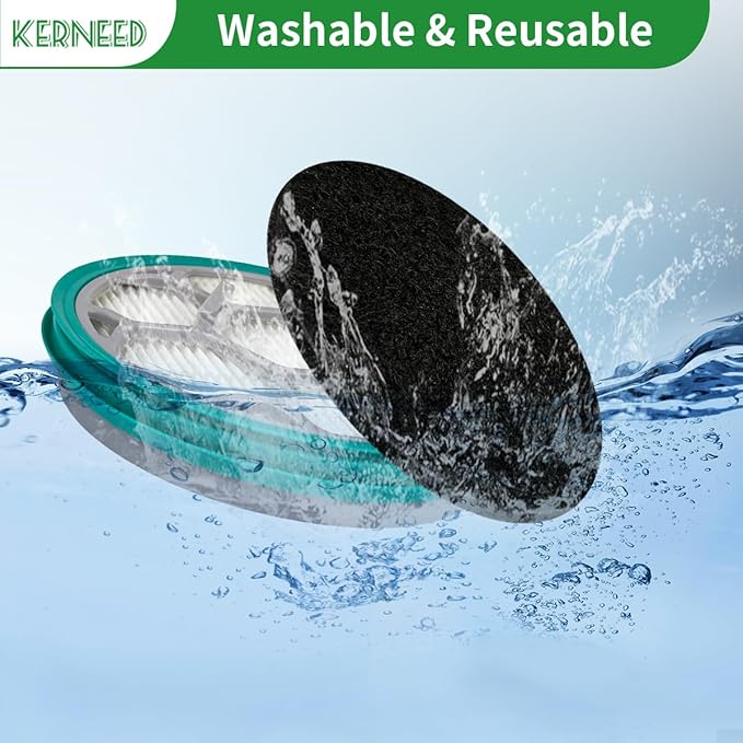 Hepa Filter Sponge Replacement Accessories for Neakasa/Neabot P1 Pro Pet Grooming Kit & Vacuum(3 Hepa Filters+7 Sponges)