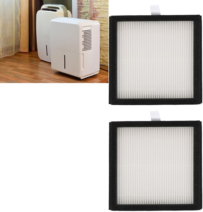 Jiawu Air Purifier Replacement Filter, 2 Pack Filter, Efficient Filtration Systems for Tenerg Sorbi DH02 Honat Air Purifier & Dehumidifier