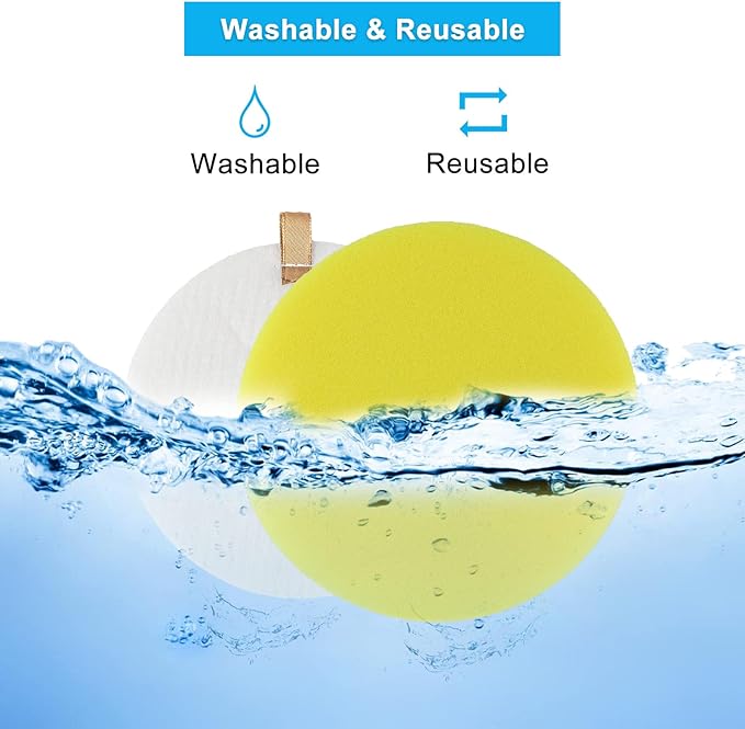1650 16871 Febreze Vacuum Filter Compatible with Bissell Pet Hair Eraser Upright Vacuum Replacement Model 1650 Series, 1650A, 1650W, 16501, 16502, 1650C 1650P 1650R Part 16871 1608861 1608860 LUXRILIX