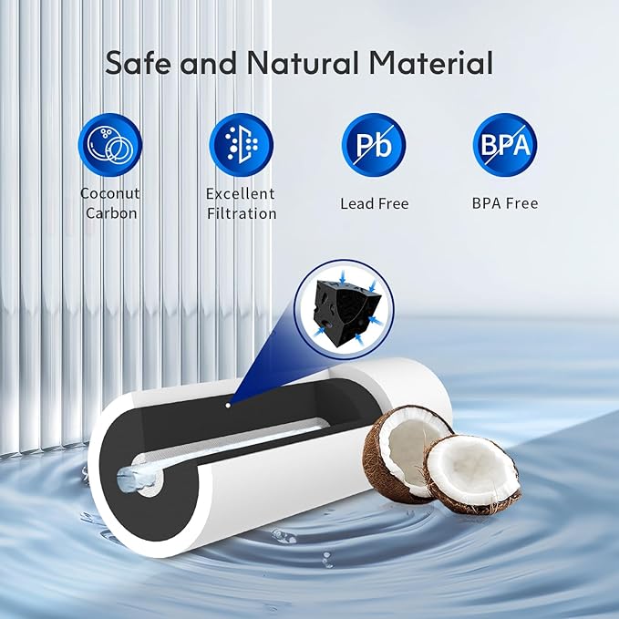 BELVITA Water Filter Replacement for IG LT700P, Kenm0re 9690, 469690, ADQ36006102, HDX FML-3, LFX28968ST LFXS29626S LFXS30766S LFX31925ST LFX31945ST Refrigerator, 3 Packs