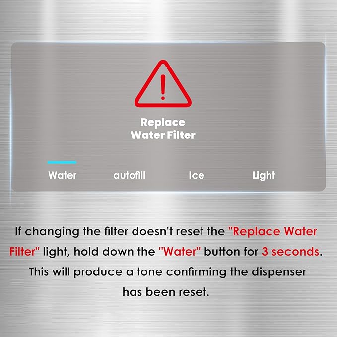 Waterdrop Plus WDP-F19C Replacement for GE® RPWFE®, RPWF (with CHIP) NSF 401 Refrigerator Water Filter, Compatible with WSG-4, GFE28GBLTS, GFE28GSKSS, PFE28KMKES, 3 Filters (Package May Vary)