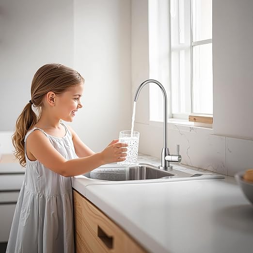 VEVOR Reverse Osmosis System, 400 GPD 8-stage Tankless Reverse Osmosis Water Filter, Certified Under Sink Water Filtration System, 2:1 Pure to Drain, Reduces TDS, Lead, Chlorine, Bad Taste, Odor