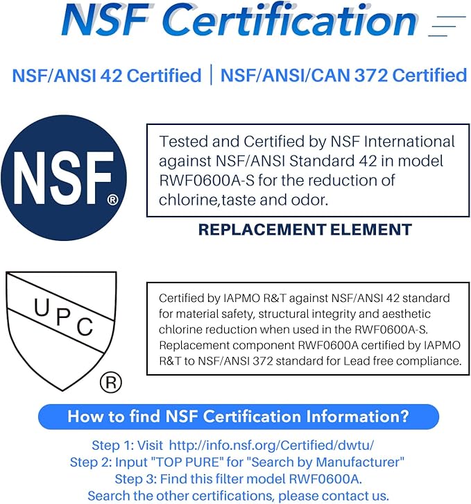 ICEPURE RWF0600A Replacement for GE MWFINT, 197D6321P006, WFC1201, GSH25JSDDSS, PSHS6PGZBESS, SGF-G9, RWF1060 Refrigerator Water Filter 2PACK
