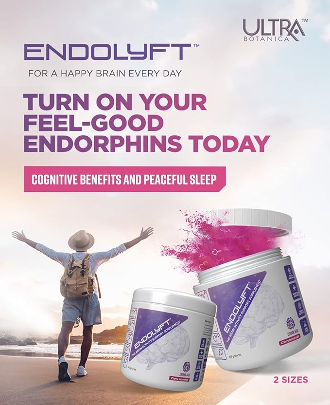 Endolyft Focus Supplements for Adults, Kids + Teens - Promote Brain Focus, Memory and Concentration DL-Phenylalanine – Neurotransmitter Support Brain Health Support Supplement - 15 Servings