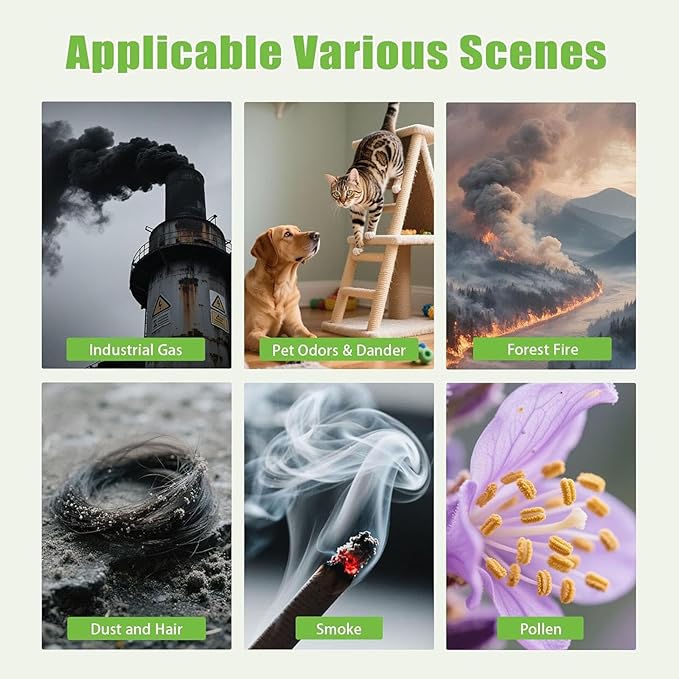 TZ-K2 Replacement Filter for ToLife Air Purifier, Ture H13 HEPA TZ K2 A Air Purifer Filter, 4 Pack