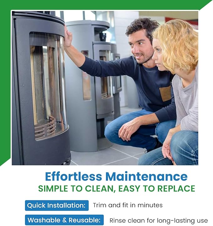 Filter Everything Mobile Home Furnace Door Filter - Reusable Furnace Filter Compatible with Coleman (Model # 7660-3401, 7660-340 and Nordyne (Model # 669073 & 669073R)- Effective Air Filtration System