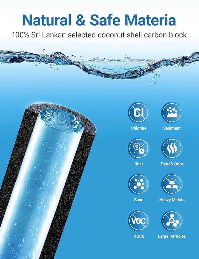 UKF8001 Replacement for whirlpool Filter 4 - Edr4rxd1 Water Filter fit for Filter 4,whr4rxd1,4396395,UKF8001AXX-200,krfc300ess01 wrf555sdfz16 wrx735sdhz00, wrx735sdhz02,Hdx Fmm-2 |2pack| Zypxsyxgb