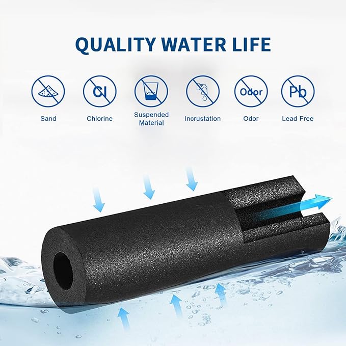 Pureza WF2CB Water Filter - Compatible with Pure Source 2 Water Filter, WF2CB, NGFC2000, FC100, Kenmore 469911, 469916, 2 Pack