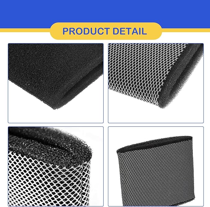 2 Pack A04-1725-034 Humidifier Evaporator Pad Filter Replacement Compatible with Skuttle A04-1725-034 Humidifier, A04-1725-034 Water Panel, No Clips