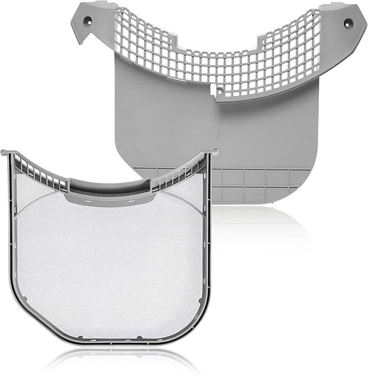 PartsBroz ADQ56656401 Dryer Lint Filter & MCK49049101 Trap Screen Cover Housing for LG Dryer Lint Filter Replacement, Kenmore Elite Dryer Parts for Vent ADQ566564 PS3531962 DLE3500W DLE3170W DLE3600W
