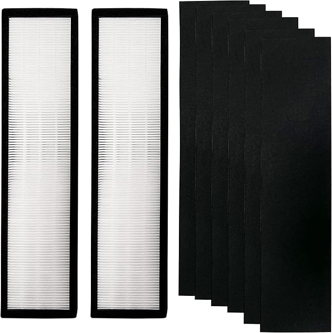 Replacement for Guardian FLT5250PT Filter C, Filter Compatible with AC5000, AC5000E, AC5250PT, AC5350B, AC5350BCA, AC5350W, AC5300B, BXAP250, IAP-GG-125 Series Air Purifiers