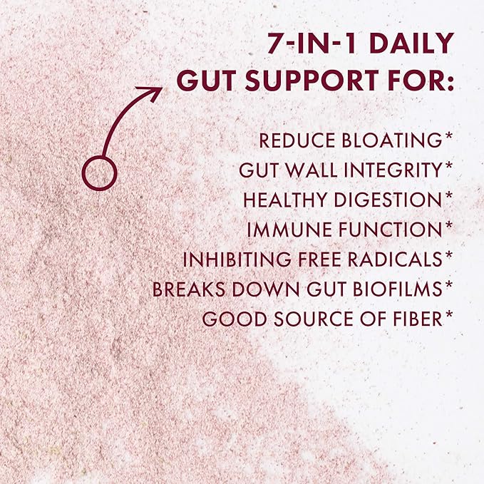 BIOHM Digestive Reds, Superfood Powder (7.4 Oz, 30 Servings) Antioxidants, Vitamins, Probiotics, Digestive Health for Women and Men with Enzymes, Beets, Goji, Pomegrante, Red Berry Flavor