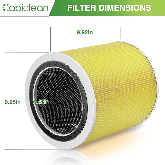 Cabiclean Core 400S Pet Care Replacement Filter for LEVOIT Core 400S Smart WiFi Air Purifier, 3-in-1 H13 True HEPA, High-Efficiency Activated Carbon, Compared to Part # Core 400s-RF-PA, 2 Pack