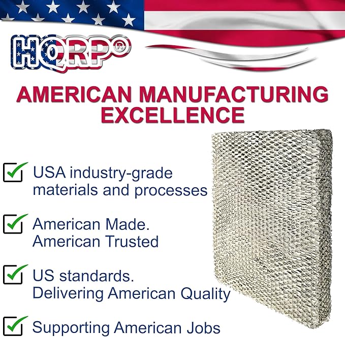 HQRP Water Filter compatible with Carrier P110-3545, HUMCCLBP2217, HUMCCLBP2317, HUMCALBP2317, HUMCCLBP2417, HUMCALBP2417, HUMCCLFP1218, HUMCCLFP1318, HUMCALFP1318, HUMCCLFP1418 Humidifiers