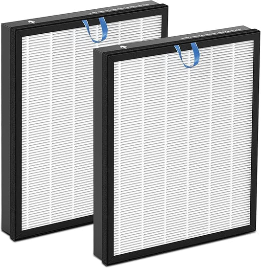 Vital 200S Replacement Filter for Levoit, High Efficiency and Activated Carbon Filter, 2 Pack
